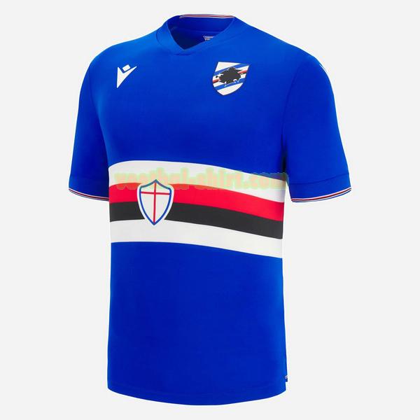 sampdoria thuis shirt 2022 2023 thailand blauw mannen