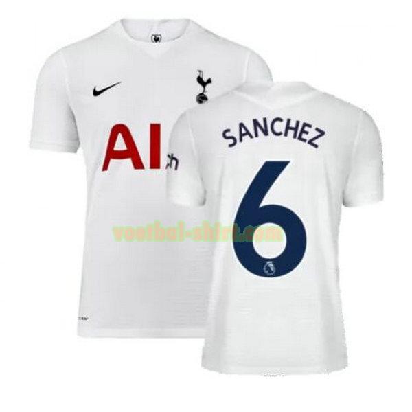 sanchez 6 tottenham hotspur thuis shirt 2021 2022 wit mannen