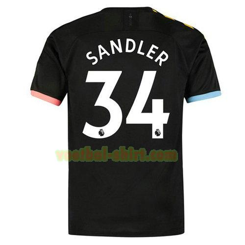 sandler 34 manchester city uit shirt 2019-2020 mannen