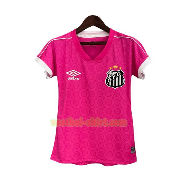 santos fc training shirt 2023 2024 roze dames
