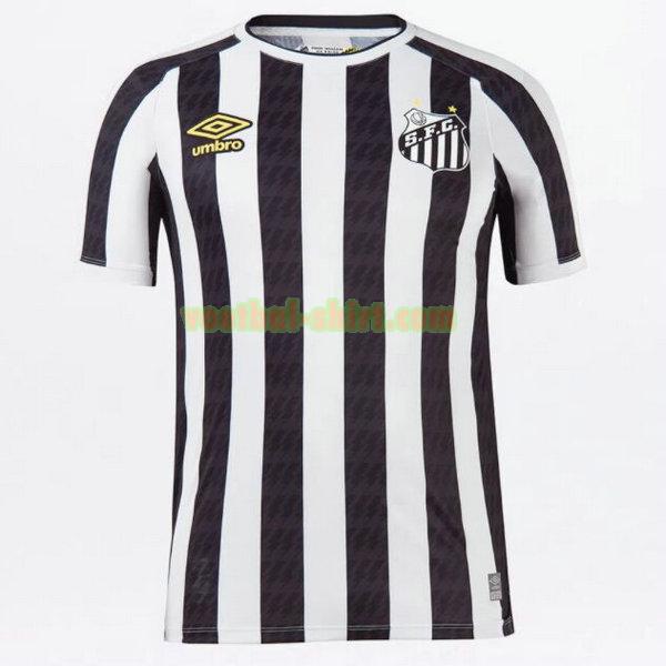 santos fc uit shirt 2021 2022 thailand wit zwart mannen