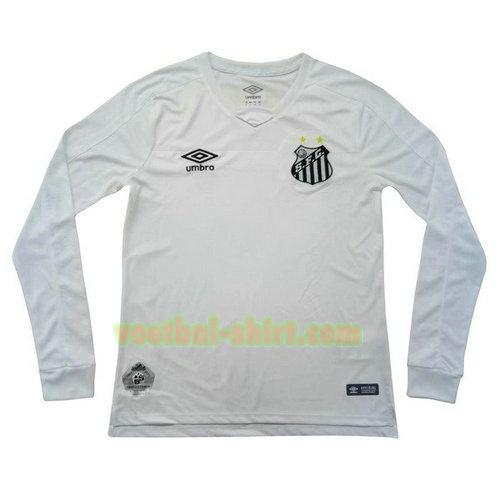 santos lange mouwen thuis shirt 2019-2020 mannen