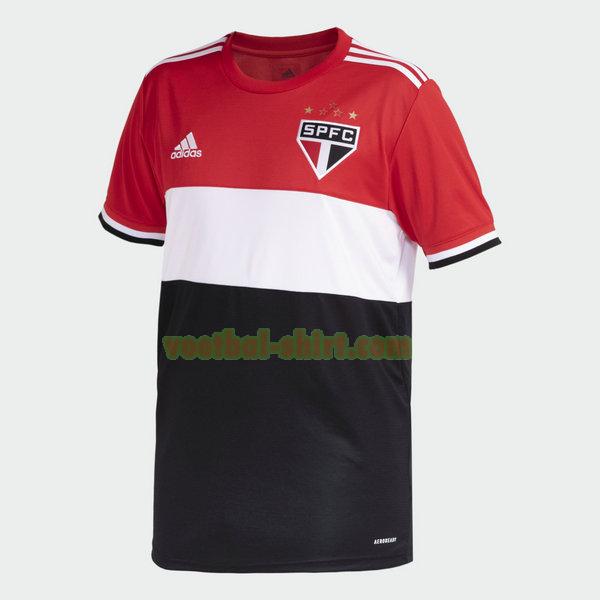 sao paulo 3e shirt 2021 2022 thailand rood wit zwart mannen