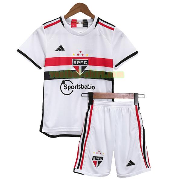 sao paulo thuis shirt 2023 2024 wit kinderen