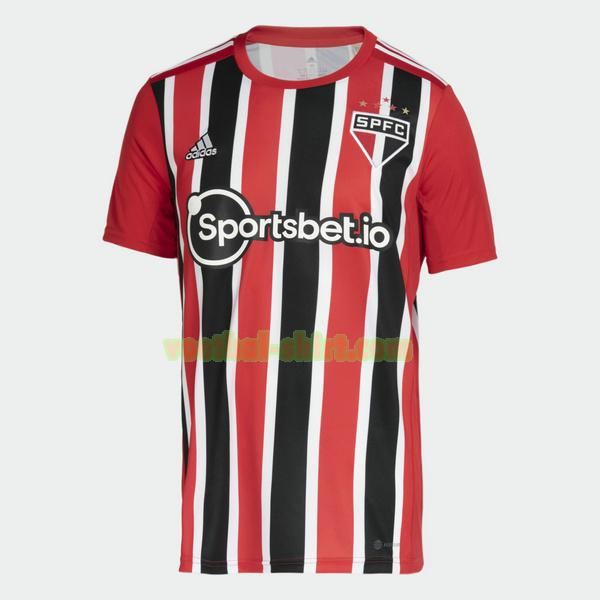 sao paulo uit shirt 2022 2023 rood zwart mannen