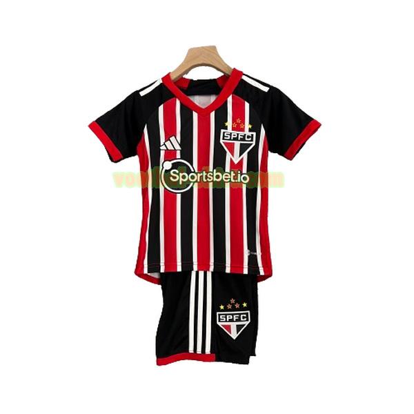 sao paulo uit shirt 2023 2024 zwart blauw kinderen