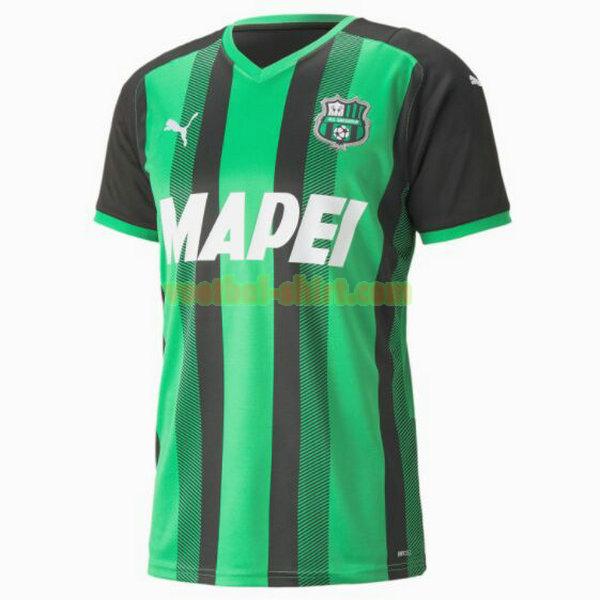 sassuolo thuis shirt 2021 2022 thailand groen mannen