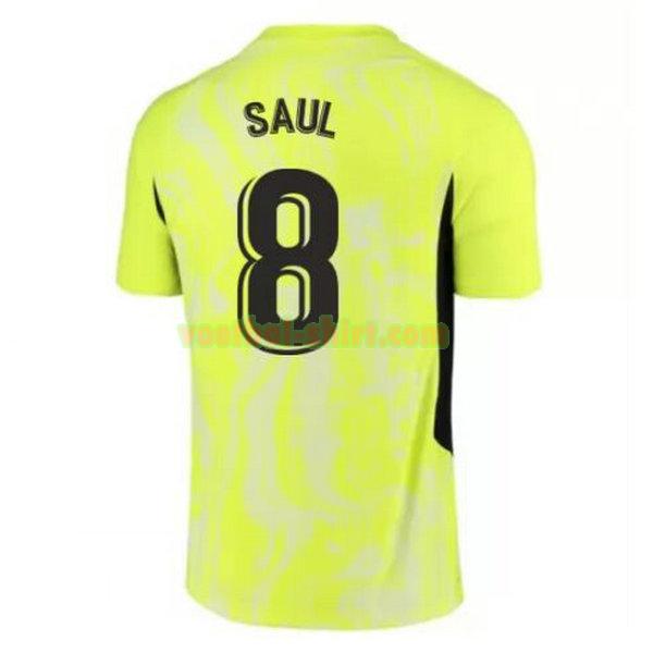 saul 8 atletico madrid 3e shirt 2020-2021 groen mannen