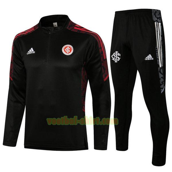 sc internacional set trainingspak 2122 zwart mannen