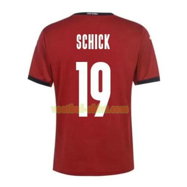 schick 19 tsjechische republiek thuis shirt 2020 mannen