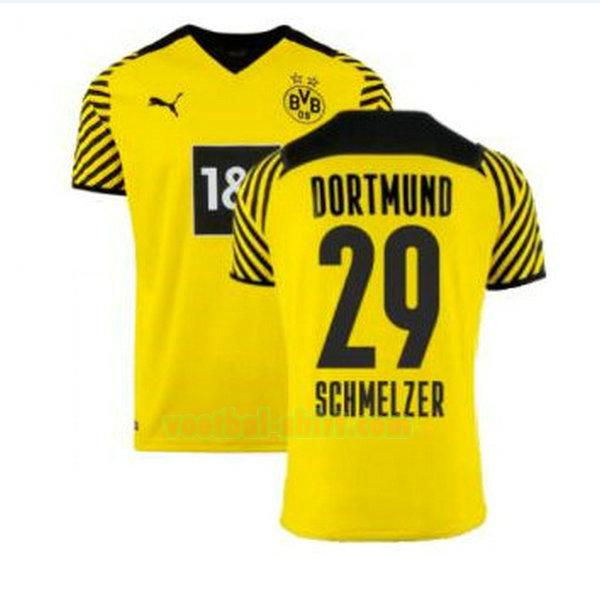 schmelzer 29 borussia dortmund thuis shirt 2021 2022 geel mannen