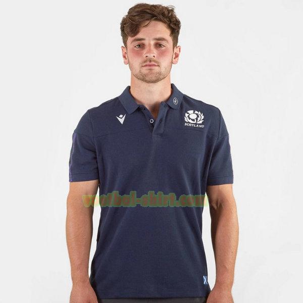 schotland polo shirt 2019-2020 blauw mannen