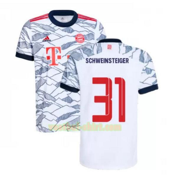 schweinsteiger 31 bayern münchen 3e shirt 2021 2022 zwart mannen