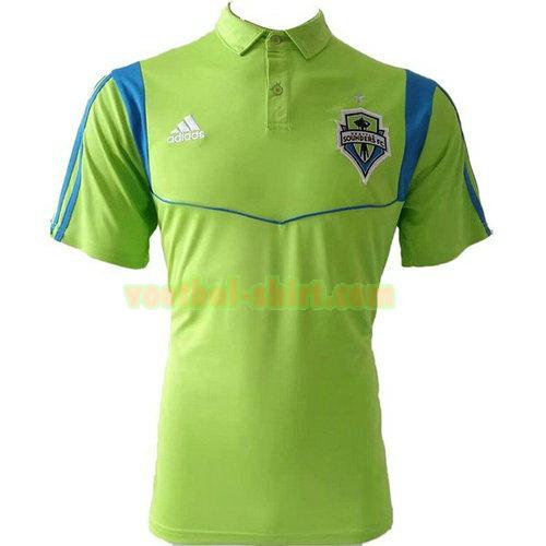 seattle sounders poloshirt 2019-2020 groen mannen