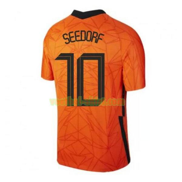 seedorf 10 nederland thuis shirt 2020 mannen