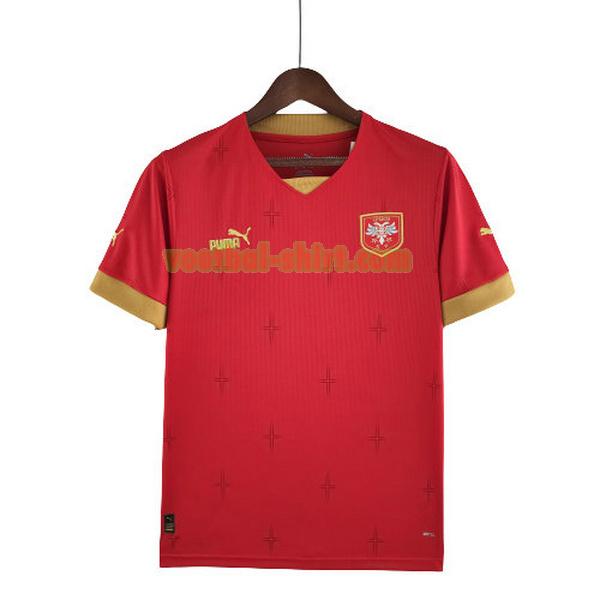 serbia thuis shirt 2022 2023 thailand rood mannen