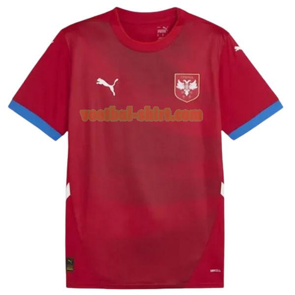 serbia thuis shirt 2024 thailand rood mannen