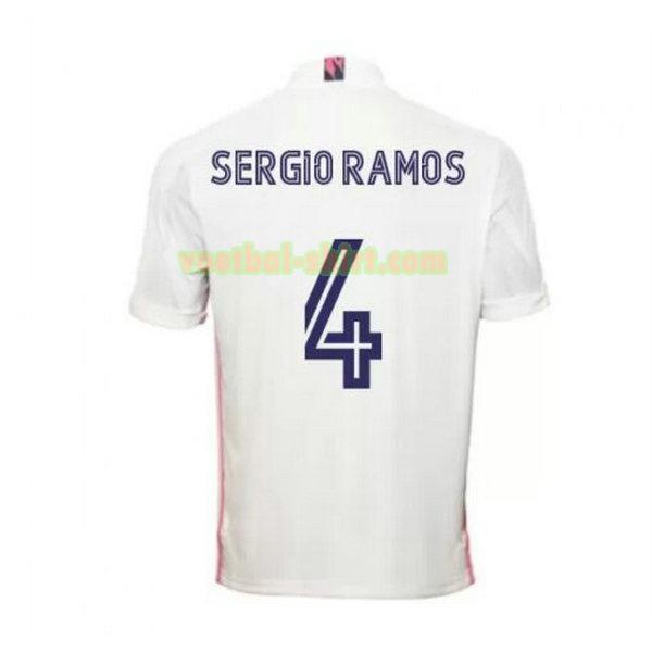 sergio ramos 4 real madrid thuis shirt 2020-2021 mannen