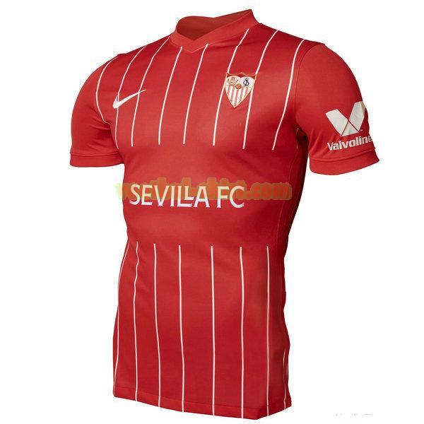 sevilla uit shirt 2021 2022 thailand rood mannen