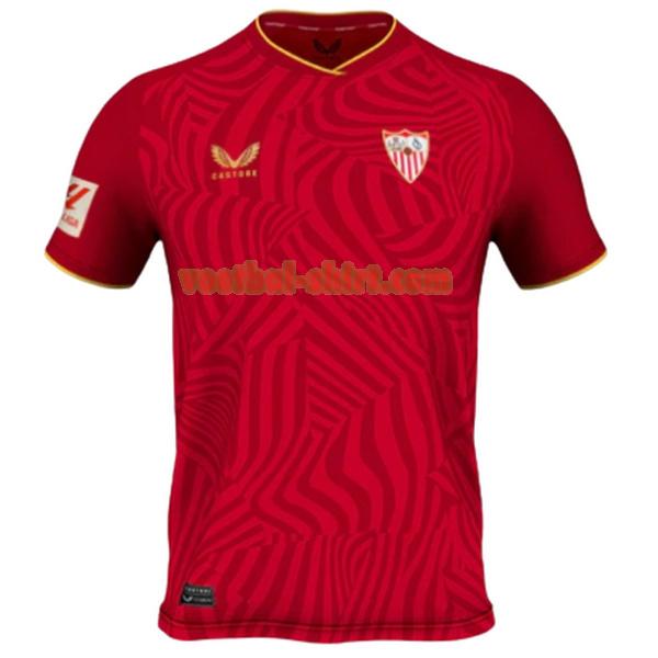 sevilla uit shirt 2023 2024 thailand rood mannen