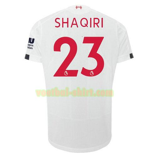 shaqiri 23 liverpool uit shirt 2019-2020 mannen