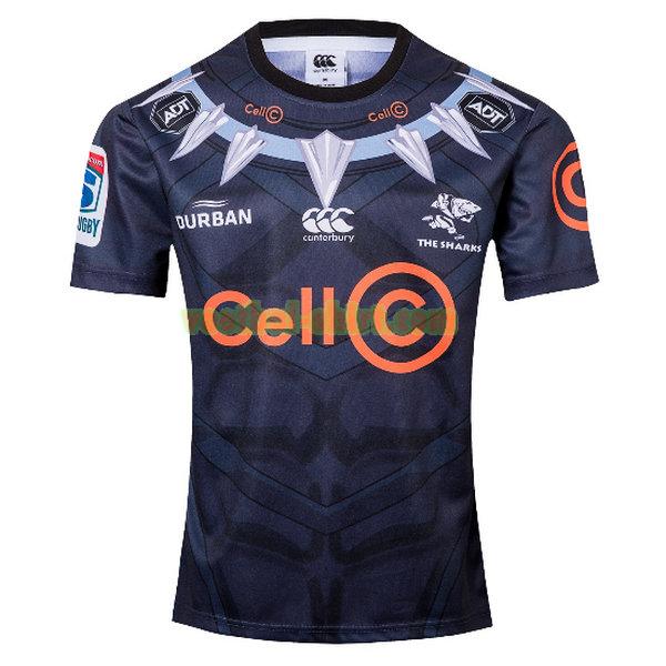 sharks superhero shirt 2019-2020 blauw mannen