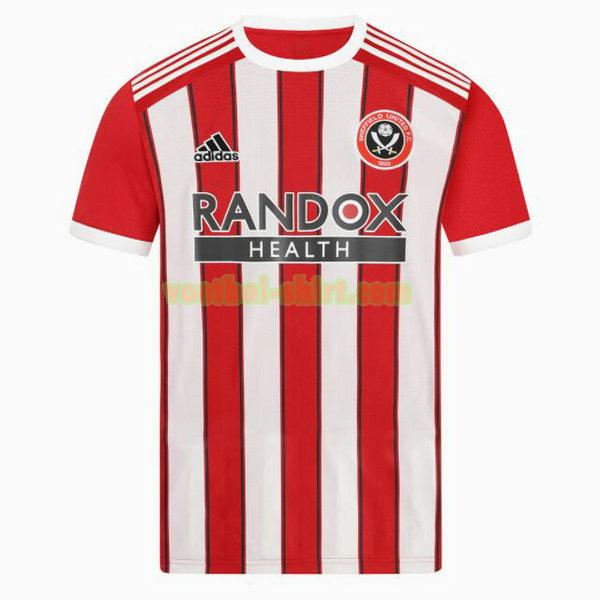 sheffield united thuis shirt 2021 2022 thailand rood wit mannen