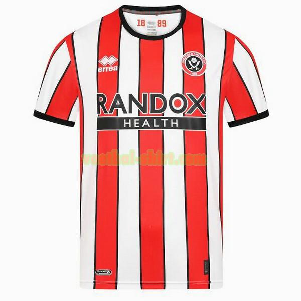 sheffield united thuis shirt 2023 2024 thailand rood wit mannen