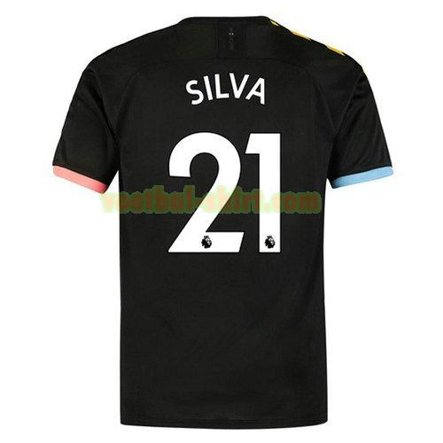 silva 21 manchester city uit shirt 2019-2020 mannen