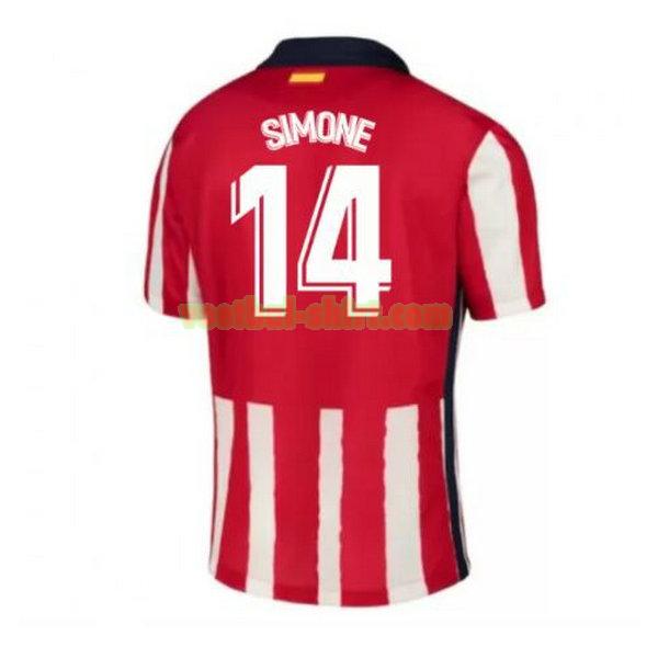 simone 14 atletico madrid thuis shirt 2020-2021 mannen