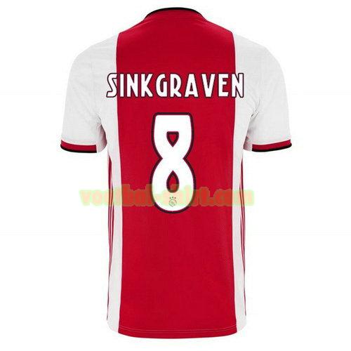 sinkgraven 8 ajax thuis shirt 2019-2020 mannen