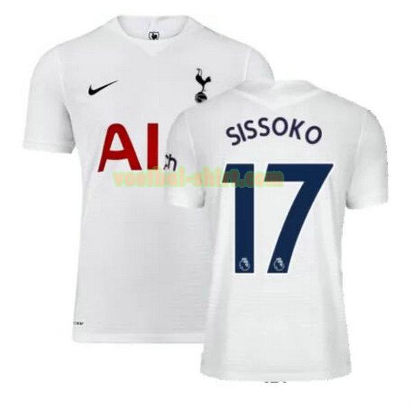 sissoko 17 tottenham hotspur thuis shirt 2021 2022 wit mannen