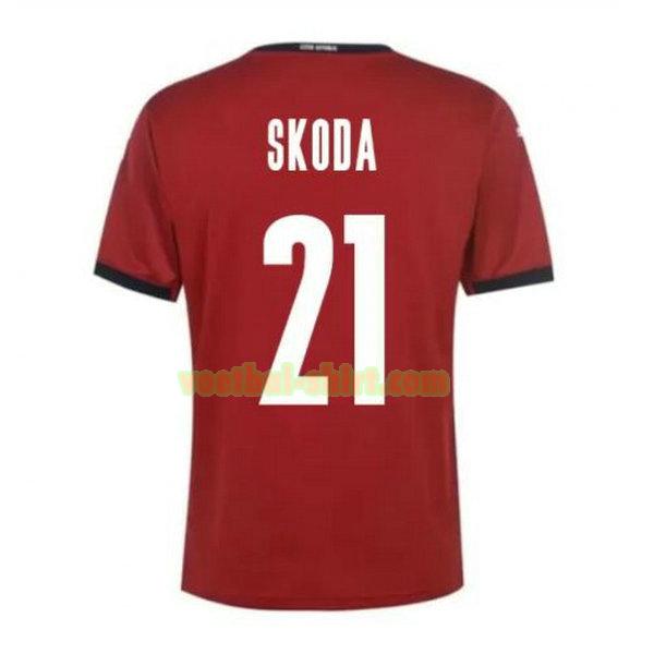 skoda 21 tsjechische republiek thuis shirt 2020 mannen