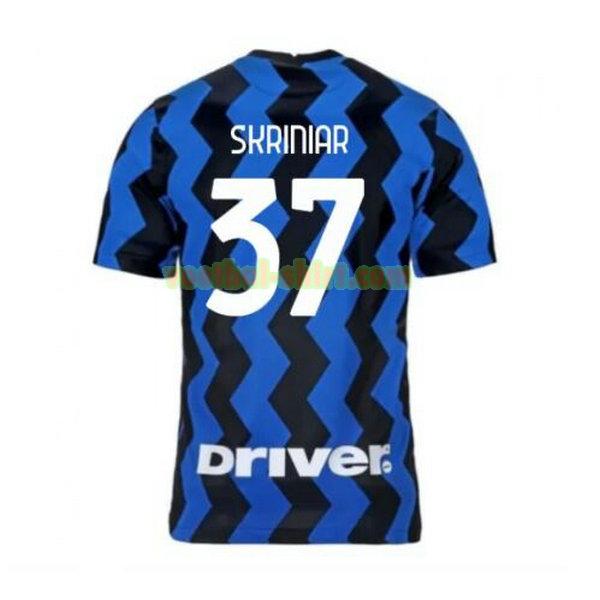 skriniar 37 inter milan thuis shirt 2020-2021 mannen