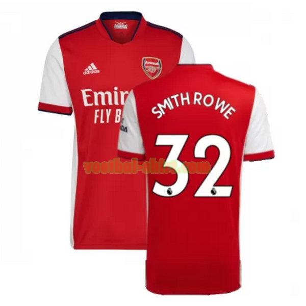 smith rowe 32 arsenal thuis shirt 2021 2022 rood mannen