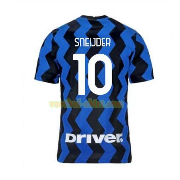 sneijder 10 inter milan thuis shirt 2020-2021 mannen