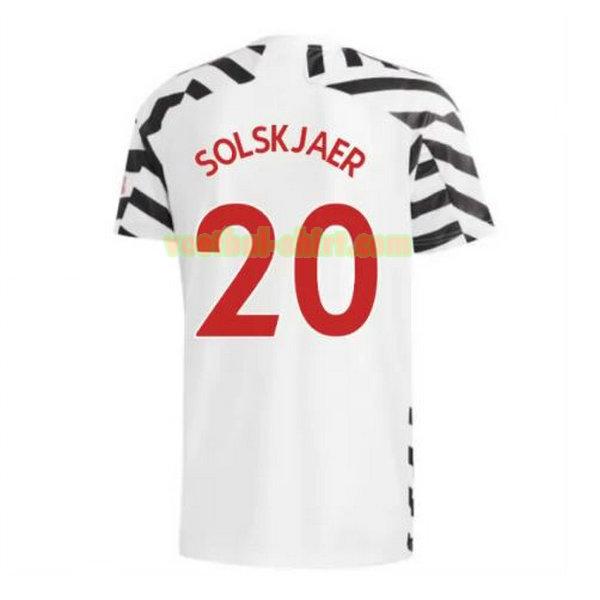solskjaer 20 manchester united 3e shirt 2020-2021 mannen