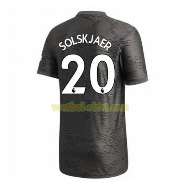 solskjaer 20 manchester united uit shirt 2020-2021 mannen