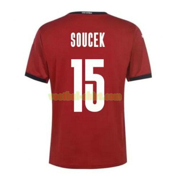 soucek 15 tsjechische republiek thuis shirt 2020 mannen