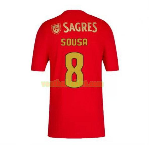 sousa 8 benfica thuis shirt 2020-2021 mannen