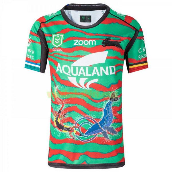 south sydney rabbitohs indigenous shirt 2021 groen mannen