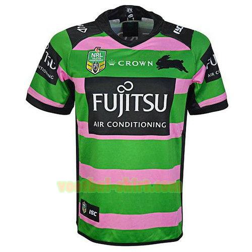 south sydney rabbitohs rugby shirt 18-19 groen mannen