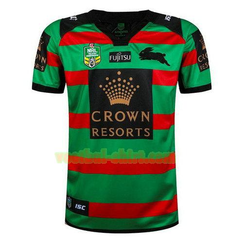 south sydney rabbitohs thuis rugby shirt 2017-2018 groen mannen