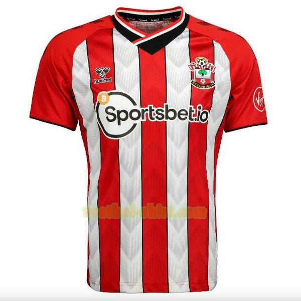 southampton priemra shirt 2021 2022 thailand rood wit mannen