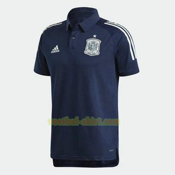 spanje poloshirt 2020-2021 wit mannen