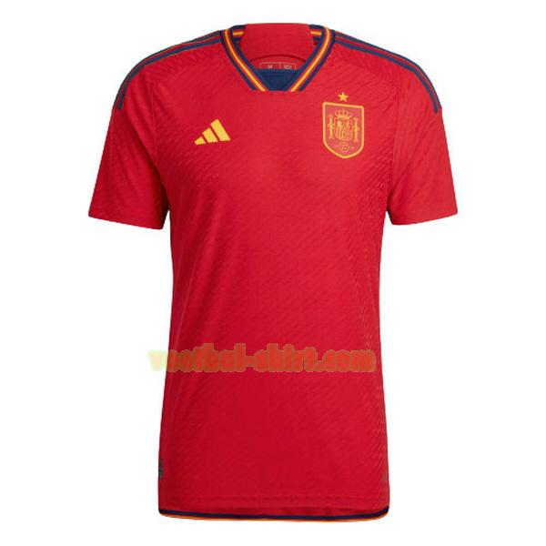 spanje thuis shirt 2022 thailand rood mannen