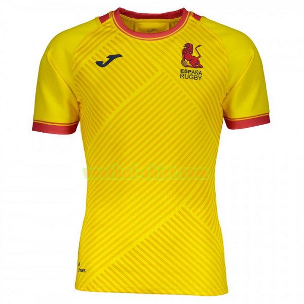 spanje uit shirt 2021 geel mannen