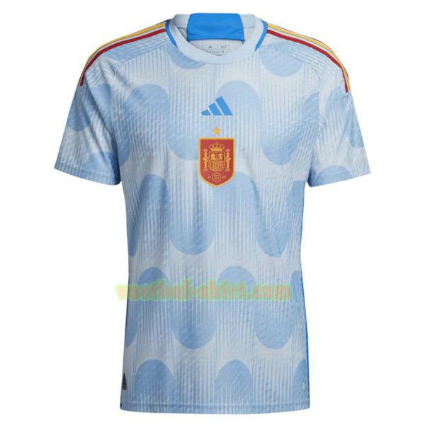 spanje uit shirt 2022 blauw mannen