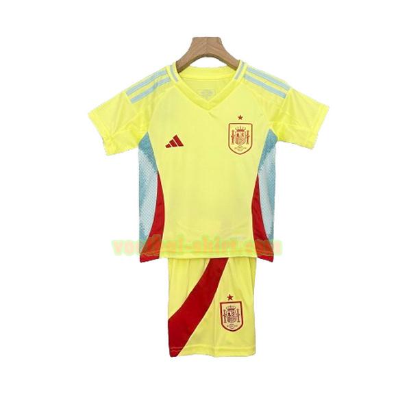 spanje uit shirt 2024 geel kinderen