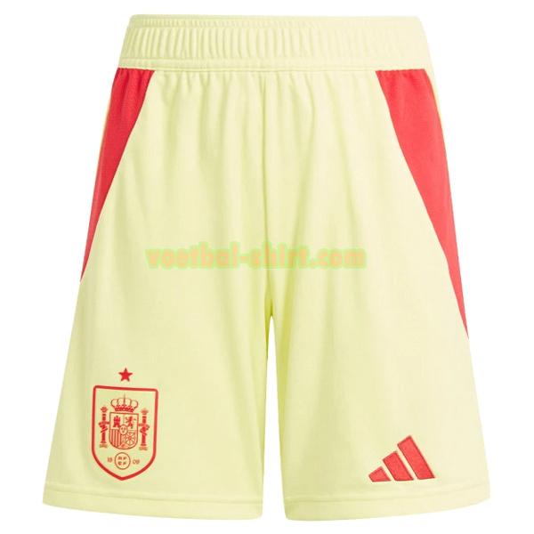 spanje uit shorts 2024 geel mannen